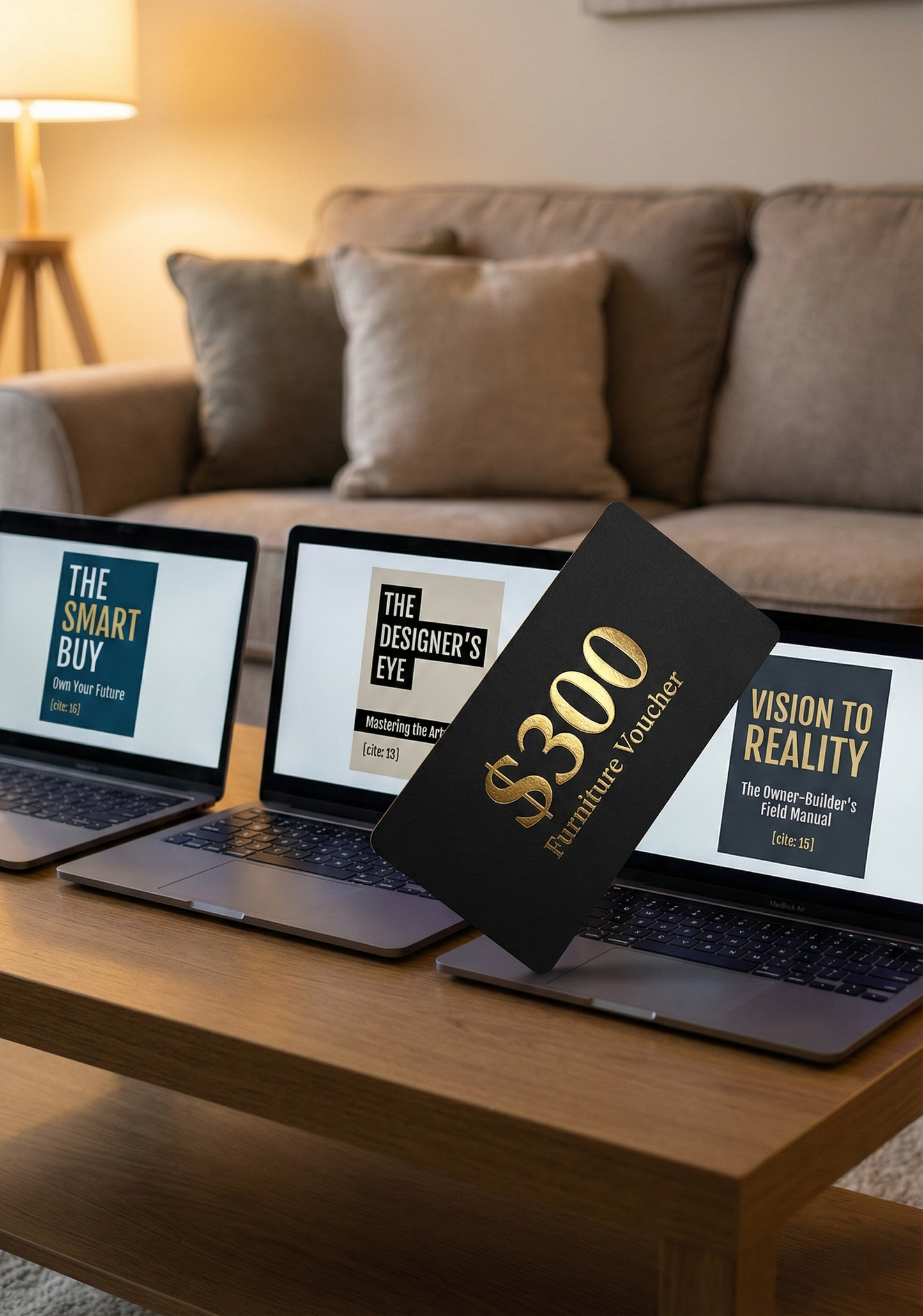 The 3 Books + $300 voucher