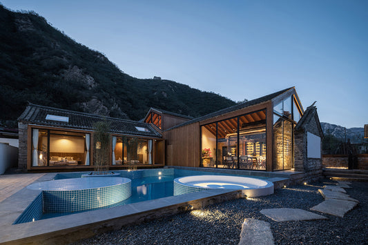 A Timeless Residence Reimagined: Blending Modern Comfort with Rustic Charm