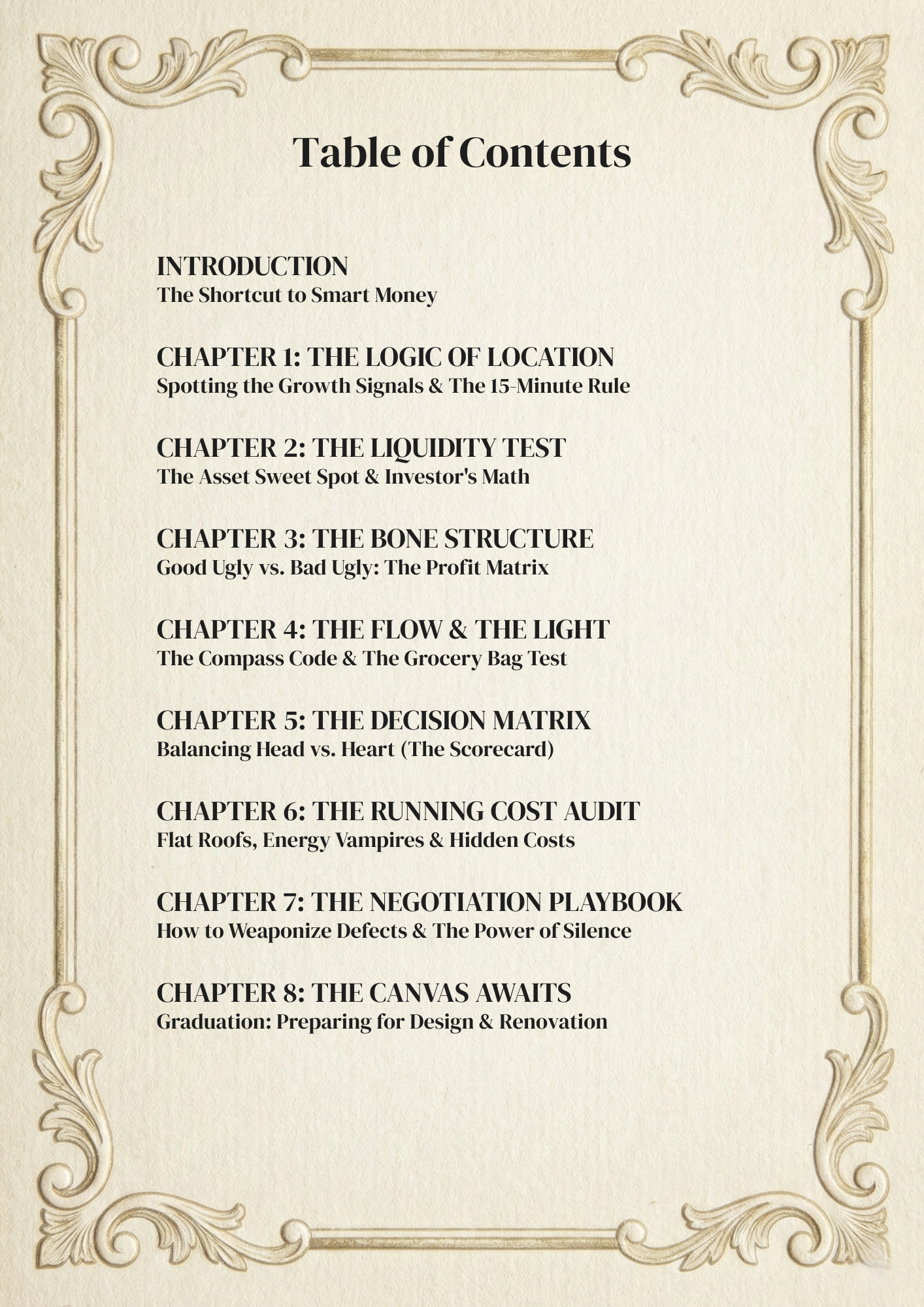 Book 1: The Smart Buy